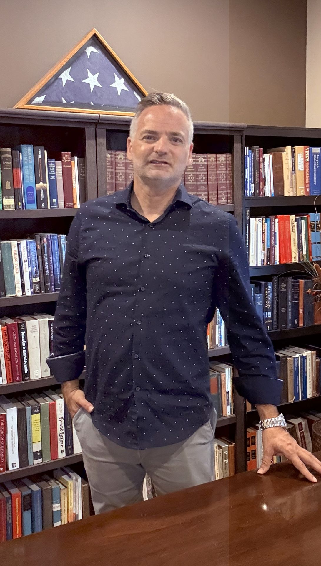 Wading River Congregational Church Pastor John Brock Evans